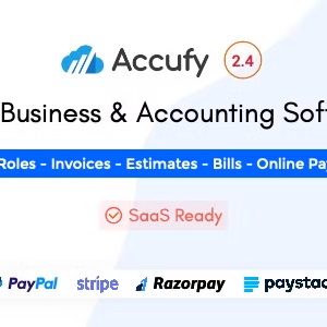 Accufy v2.4 - SaaS Business & Accounting Software